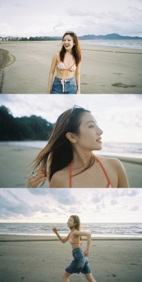 李兰迪比基尼海边大片火了